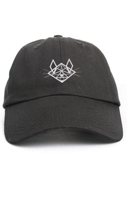 logo hat black